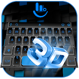 3D Classic Business Blue Keyboard Theme icon