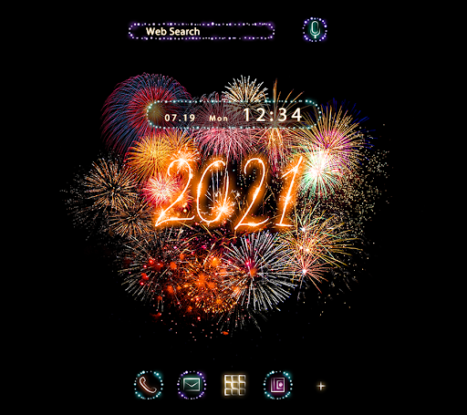 Android application Happy NewYear 2021 Theme screenshort