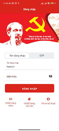 Sổ tay Đảng viên tỉnh Yên Bái Screen 2
