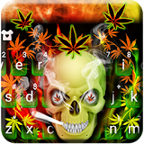 Smoke Skull Keyboard Theme icon