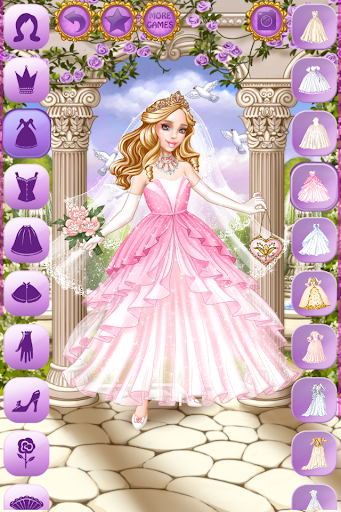 Cinderella Wedding Dress Up  screenshots 1