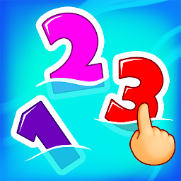 「Numbers learning game for kids」のアイコン画像