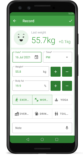 peso Free - Diet Assistant Screen 2