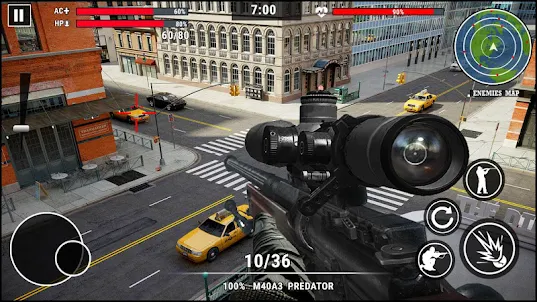 Sniper Agent: 生死狙击 小遊戲 現代的 動作