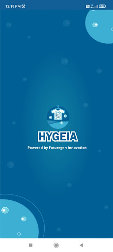 Android application Hygeia - Laundry Service screenshort