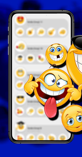 Android application Emojis Stickers & Animated GIF screenshort