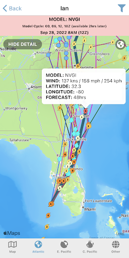 Tropical Hurricane Tracker screenshot 4