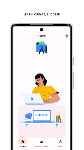 Android application Android Studio Tutorials screenshort