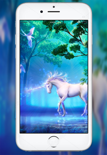 Unicorn Live Wallpaper Screen 3