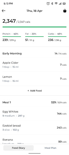 App screenshot