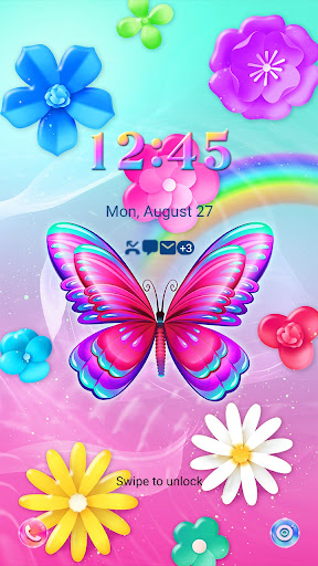 Joyful Butterfly - Wallpaper Screen 2