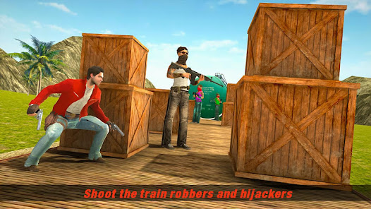 Screenshot 9 Juegos de robo de trenes 3d android