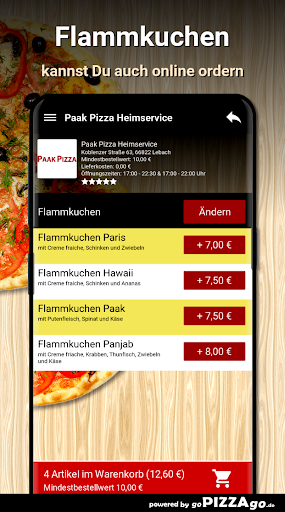Paak Pizza Heimservice Lebach