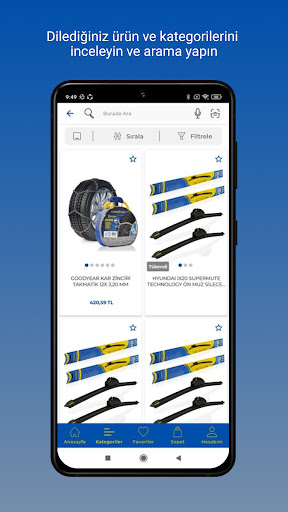 Goodyear Auto Accessory Screen 2