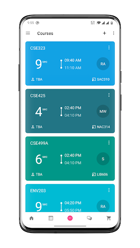 Student Companion - NSUer Screen 2