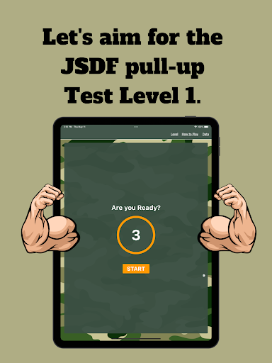 Japan SDF style Pull-upsarmy