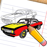 How to draw cars icon
