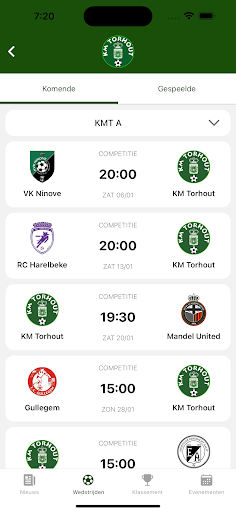 KM Torhout Screenshot 3 - AppWisp.com