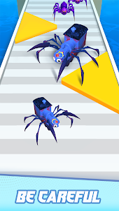 Spider Run: Alphabet Race 3D