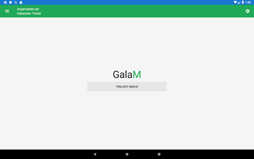 Android application GalaM screenshort