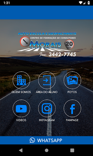 Android application CFC Morais screenshort