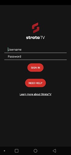 Screenshot of StrataTV