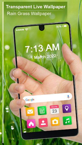 Transparent Live Wallpaper Screenshot