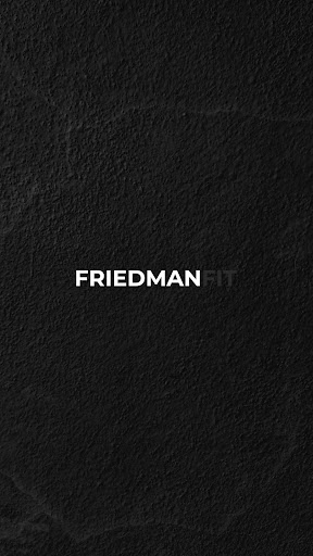 Android application FRIEDMANFIT screenshort