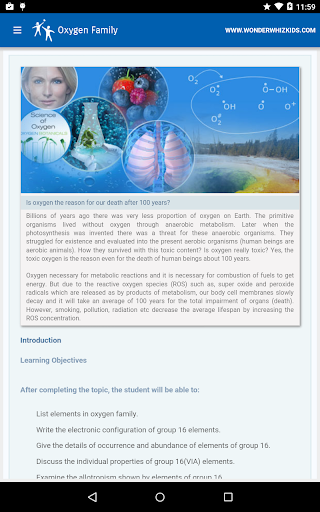 Android application Oxygen Family screenshort