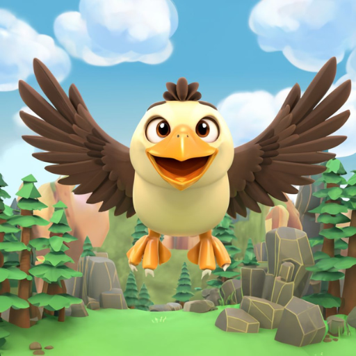 Flying Bird Eagle logo