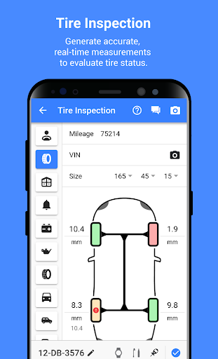 Android application Q-Check screenshort