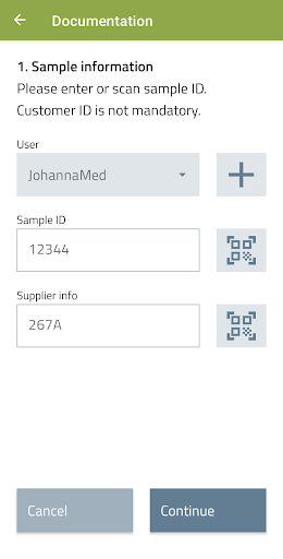 RIDA SMART APP Allergen Screen 2