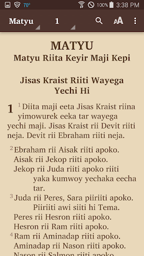Washkuk (Kwoma) - Bible Screen 2