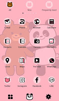 screenshot of Bear and Panda Theme