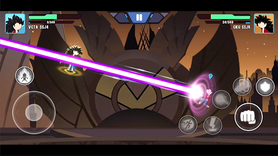 Stick Battle: Dragon Super Z Fighter Varies with device APK screenshots 3