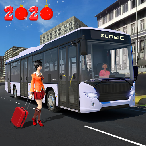 City Toon Bus Driving Game 2019 - bus simulator