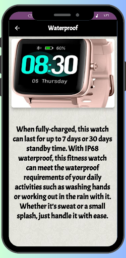 GRV Smart Watch Guide Screen 3