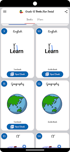 Grade 12 Books: Social Science Screen 3
