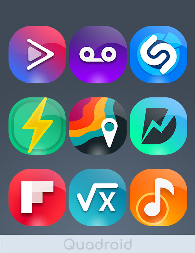Quadroid - Icon Pack Screen 2