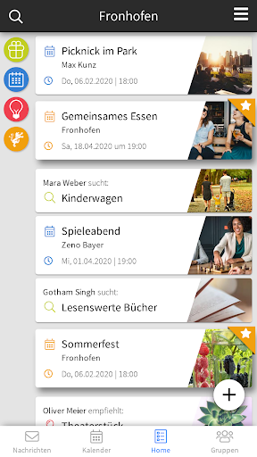 Android application Fronhofen screenshort