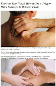 How to Do a Neck Massage