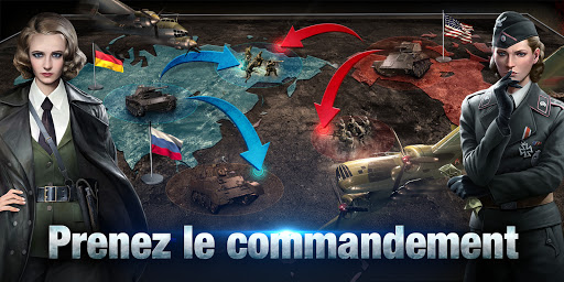 Télécharger World of War Machines - WW2 APK MOD (Astuce) screenshots 3