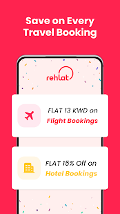 Rehlat Travel App - Cheap Flights & Hotel Bookings android2mod screenshots 1