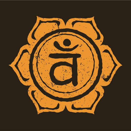 Om Sacral Chakra healing logo