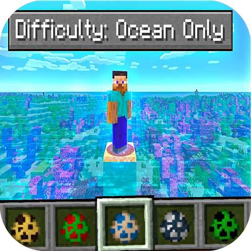 Ocean Only for mcpe logo