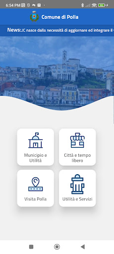 Android application Comune Polla screenshort