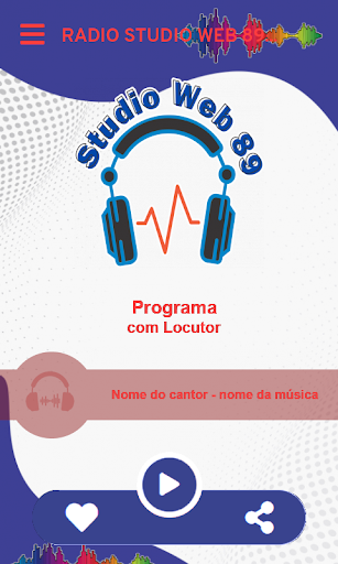 Rádio Studio Web 89 Screen 2