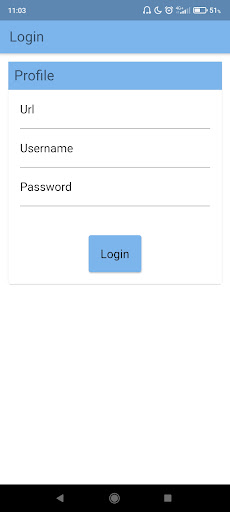Android application ENOFRIGO IoT screenshort