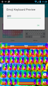 Emoji Keyboard Shading Rainbow