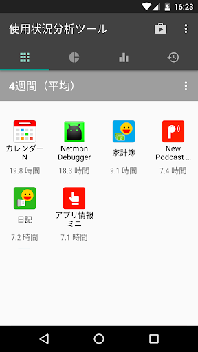 アプリのプレビュー